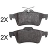 Image de Kit De Plaquettes De Frein, Frein À Disque 37869 Abs Abs 37869 Peugeot