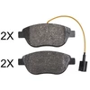 Image de Kit De Plaquettes De Frein, Frein À Disque 37871 Abs Abs 37871 Abarth;Fiat;Opel;Vauxhall