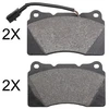 Image de Kit De Plaquettes De Frein, Frein À Disque 37884 Abs Abs 37884 Alfa Romeo