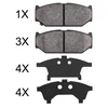 Image de Kit De Plaquettes De Frein, Frein À Disque 37893 Abs Abs 37893 Suzuki