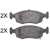 Image de Kit De Plaquettes De Frein, Frein À Disque 37901 Abs Abs 37901 Fiat;Lancia