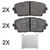 Image de Kit De Plaquettes De Frein, Frein À Disque 37910 Abs Abs 37910 Kia