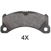 Image de Kit De Plaquettes De Frein, Frein À Disque 37918 Abs Abs 37918 Porsche
