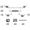 Image de Kit D'Accessoires, Mâchoire De Frein Abs 0014q Fiat;Ford