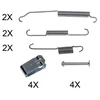 Image de Kit D'Accessoires, Mâchoire De Frein Abs 0015q Mazda;Toyota