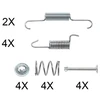 Image de Kit D'Accessoires, âchoires De Frein De Stationnement Abs 0871q Subaru