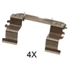 Image de Kit D'Accessoires, Plaquette De Frein À Disque Abs 1632q Nissan