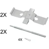 Image de Kit D'Accessoires, Plaquette De Frein À Disque Abs 1637q Audi
