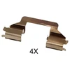 Image de Kit D'Accessoires, Plaquette De Frein À Disque Abs 1656q Citroen;Peugeot