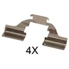 Image de Kit D'Accessoires, Plaquette De Frein À Disque Abs 1684q Citroen;Peugeot;Skoda