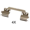 Image de Kit D'Accessoires, Plaquette De Frein À Disque Abs 1716q Audi;Citroen;Fiat;Mercedes-Benz;Peugeot