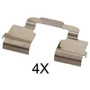 Image de Kit D'Accessoires, Plaquette De Frein À Disque Abs 1733q Citroen;Fiat;Peugeot