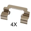 Image de Kit D'Accessoires, Plaquette De Frein À Disque Abs 1777q Opel;Vauxhall