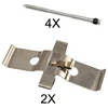 Image de Kit D'Accessoires, Plaquette De Frein À Disque Abs 1796q Volkswagen