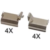 Image de Kit D'Accessoires, Plaquette De Frein À Disque Abs 1820q Chrysler;Dodge;Jeep