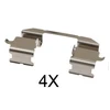 Image de Kit D'Accessoires, Plaquette De Frein À Disque Abs 1844q Honda