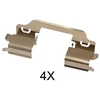 Image de Kit D'Accessoires, Plaquette De Frein À Disque Abs 1707q Fiat;Honda;Suzuki