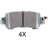 Image de Kit De Plaquettes De Frein, Frein À Disque 37931 Abs Abs 37931 Mazda