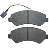 Image de Kit De Plaquettes De Frein, Frein À Disque 37576 Abs Abs 37576 Citroen;Fiat;Opel;Peugeot