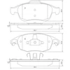 Image de Kit De Plaquettes De Frein, Frein À Disque 37598 Abs Abs 37598 Citroen;Ds;Peugeot