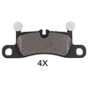 Image de Kit De Plaquettes De Frein, Frein À Disque 37934 Abs Abs 37934 Porsche