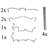 Image de Kit D'Accessoires, Plaquette De Frein À Disque Abs 1650q Daihatsu