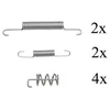 Image de Kit D'Accessoires, âchoires De Frein De Stationnement Abs 0831q Volvo