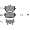 Image de Kit De Plaquettes De Frein, Frein À Disque 37946 Abs Abs 37946 Mercedes-Benz