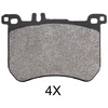Image de Kit De Plaquettes De Frein, Frein À Disque 37955 Abs Abs 37955 Mercedes-Benz