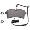 Image de Kit De Plaquettes De Frein, Frein À Disque 37963 Abs Abs 37963 Audi;Bentley;Porsche