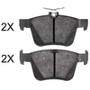 Image de Kit De Plaquettes De Frein, Frein À Disque 37964 Abs Abs 37964 Audi;Seat;Skoda;Volkswagen
