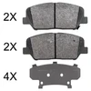 Image de Kit De Plaquettes De Frein, Frein À Disque 37969 Abs Abs 37969 Hyundai;Kia