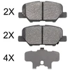 Image de Kit De Plaquettes De Frein, Frein À Disque 37975 Abs Abs 37975 Citroen;Mazda;Mitsubishi;Peugeot