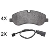 Image de Kit De Plaquettes De Frein, Frein À Disque 37980 Abs Abs 37980 Ford