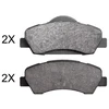 Image de Kit De Plaquettes De Frein, Frein À Disque 37990 Abs Abs 37990 Citroen;Peugeot