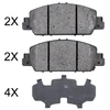Image de Kit De Plaquettes De Frein, Frein À Disque 35014 Abs Abs 35014 Honda