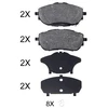 Image de Kit De Plaquettes De Frein, Frein À Disque 35025 Abs Abs 35025 Toyota
