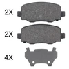 Image de Kit De Plaquettes De Frein, Frein À Disque 35039 Abs Abs 35039 Abarth;Alfa Romeo;Fiat;Jeep