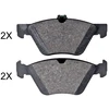 Image de Kit De Plaquettes De Frein, Frein À Disque 35043 Abs Abs 35043 Mercedes-Benz