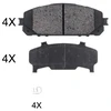 Image de Kit De Plaquettes De Frein, Frein À Disque 35047 Abs Abs 35047 Jeep
