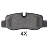 Image de Kit De Plaquettes De Frein, Frein À Disque 35056 Abs Abs 35056 Mercedes-Benz