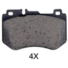Image de Kit De Plaquettes De Frein, Frein À Disque 35065 Abs Abs 35065 Mercedes-Benz