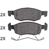 Image de Kit De Plaquettes De Frein, Frein À Disque 35081 Abs Abs 35081 Opel