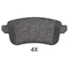 Image de Kit De Plaquettes De Frein, Frein À Disque 35083 Abs Abs 35083 Mitsubishi;Renault