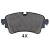 Image de Kit De Plaquettes De Frein, Frein À Disque 35114 Abs Abs 35114 Audi;Volkswagen