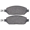 Image de Kit De Plaquettes De Frein, Frein À Disque 35120 Abs Abs 35120 Opel;Vauxhall