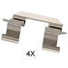 Image de Kit D'Accessoires, Plaquette De Frein À Disque Abs 2000q Opel;Vauxhall
