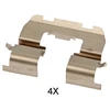 Image de Kit D'Accessoires, Plaquette De Frein À Disque Abs 2016q Fiat