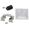 Image de Kit D'Accessoires, Plaquette De Frein À Disque Abs 1868q Citroen;Peugeot