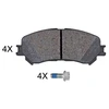 Image de Kit De Plaquettes De Frein, Frein À Disque 35145 Abs Abs 35145 Renault
